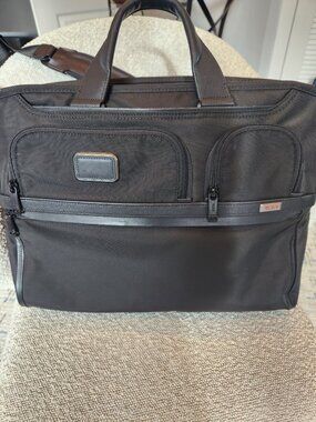 Tumi Alpha 3 Compact Large Laptop Briefcase